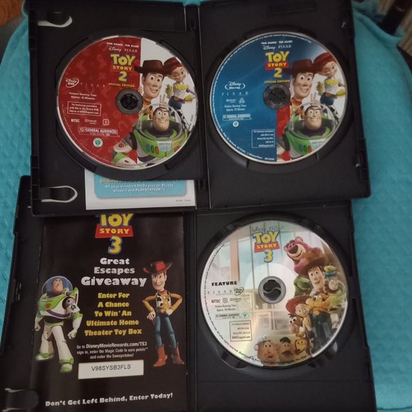 Toy Story 2 & 3 /DVDs - Picture 6 of 6